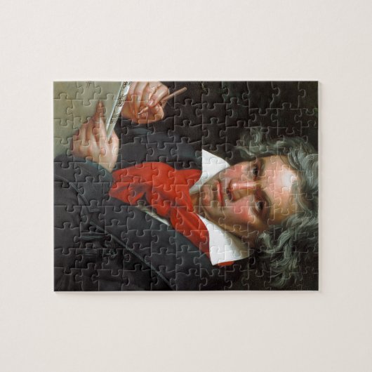  portret van componist Ludwig von Beethoven Legpuzzel (Horizontaal)