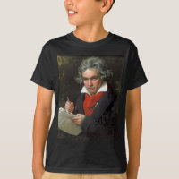  portret van componist Ludwig von Beethoven