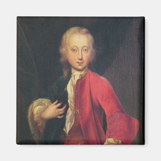 Portret van Comte Maurice de Saxe Magneet (Voorkant)