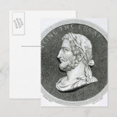 Portret van Constantine de Grote Briefkaart (Voorkant / Achterkant)