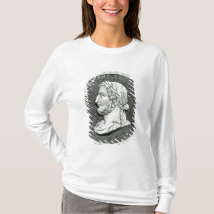 Portret van Constantine de Grote T-shirt
