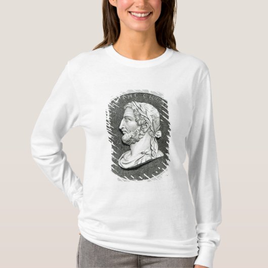 Portret van Constantine de Grote T-shirt (Voorkant)
