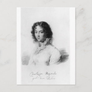 Portret van Constanze Mozart 1828 Briefkaart