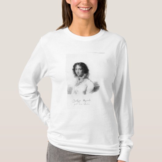 Portret van Constanze Mozart 1828 T-shirt (Voorkant)