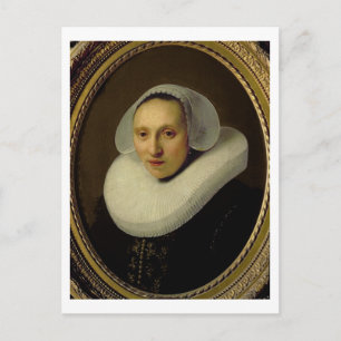 Portret van Cornelia Pronck, vrouw van Albert Cuyp Briefkaart