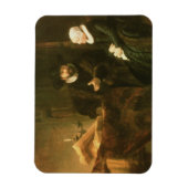 Portret van Cornelius Anslo en zijn vrouw, 1641 (o Magneet (Verticaal)