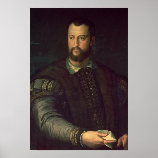 Portret van Cosimo I de' Medici 1559 Poster (Voorkant)