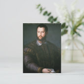 Portret van Cosimo I de'Medici, 16e eeuw Briefkaart (Staand voorkant)
