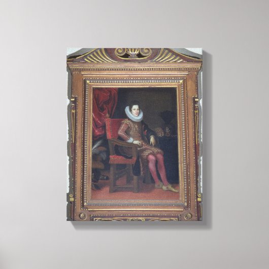 Portret van Cosimo II de'Medici (1590-1621) (aardo Canvas Afdruk (Voorkant)