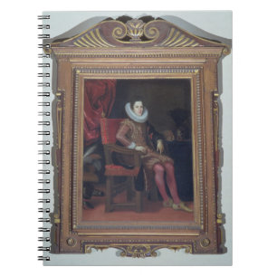 Portret van Cosimo II de'Medici (1590-1621) (oliev Notitieboek