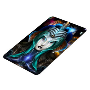 Portret van Cyriria Photo Magnet Magneet