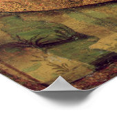 Portret van Czar Fyodor Alexeevich Poster (Hoek)