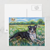 Portret van Daisy 2 Briefkaart (Voorkant / Achterkant)