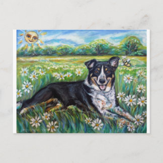 Portret van Daisy 2 Briefkaart