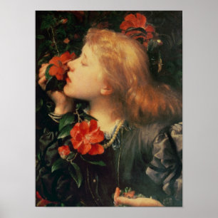Portret van Dame Ellen Terry c.1864 Poster