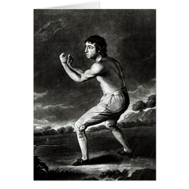Portret van Daniel Mendoza (Voorkant)