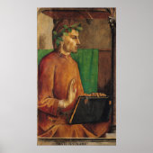 Portret van Dante Alighieri, c.1475 Poster (Voorkant)