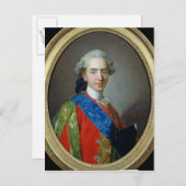 Portret van Dauphin Louis van Frankrijk Briefkaart (Voorkant / Achterkant)