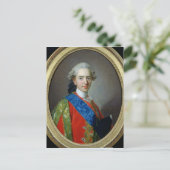 Portret van Dauphin Louis van Frankrijk Briefkaart (Staand voorkant)