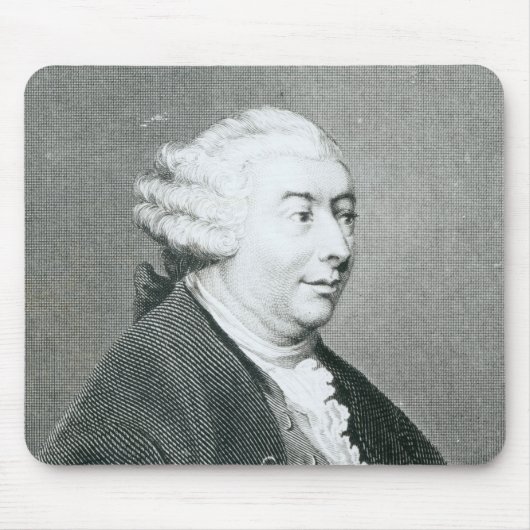 Portret van David Hume Muismat (Voorkant)