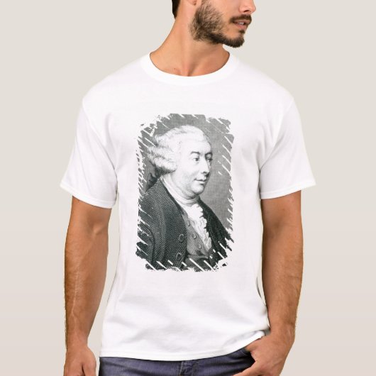 Portret van David Hume T-shirt (Voorkant)