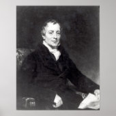 Portret van David Ricardo Poster (Voorkant)