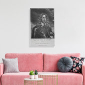 Portret van de 2e graaf van Lindsay Canvas Afdruk (Insitu (Woonkamer))