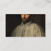 Portret van de Abbot van Saint Cyran, c.1643 (olie Visitekaartje (Achterkant)