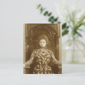 Portret van de actrice Vera Komissarzhevskaya Briefkaart (Staand voorkant)