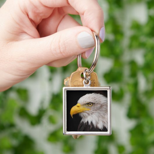 Portret van de adelaar sleutelhanger (Hand)