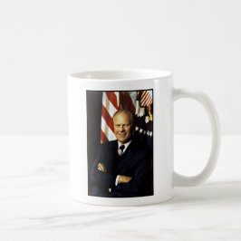 Portret van de Amerikaanse president Gerald Rudolp Koffiemok