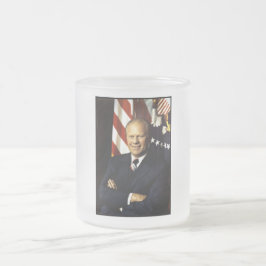 Portret van de Amerikaanse president Gerald Rudolp Matglas Koffiemok