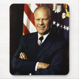 Portret van de Amerikaanse president Gerald Rudolp Muismat