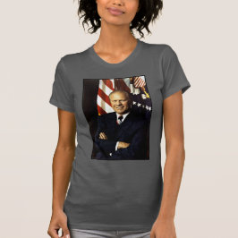Portret van de Amerikaanse president Gerald Rudolp T-shirt