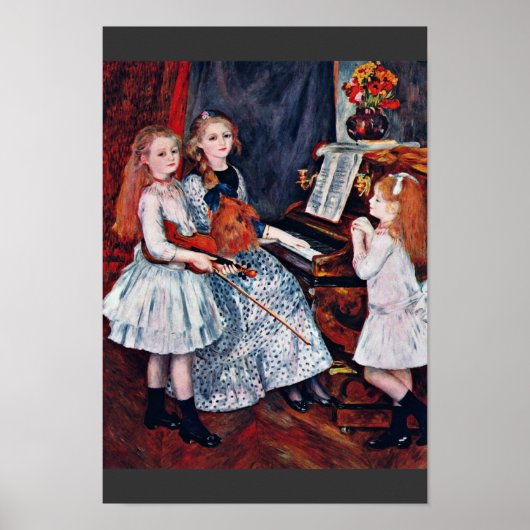 Portret van de aughters van de slingerslangen poster (Voorkant)