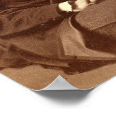 Portret van de auteur poster (Hoek)