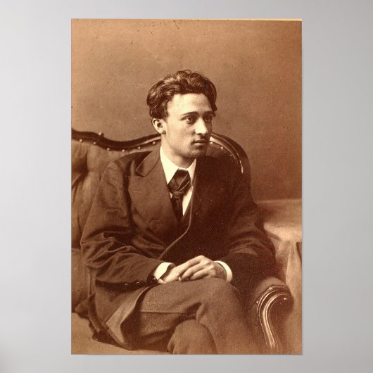 Portret van de auteur poster (Voorkant)