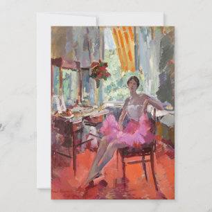Portret van de Ballerina Vera Trefilova   Korovin