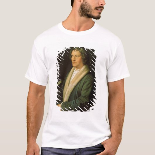 Portret van de beeldhouwer Bertel Thorvaldsen T-shirt (Voorkant)