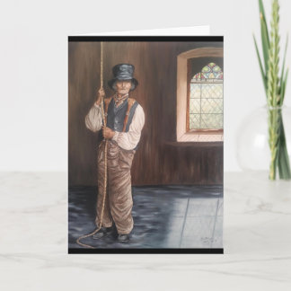 'Portret van de Bell Ringer in de Welsh Chapel' Kaart