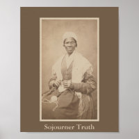 Portret van de bokser Sojourner Truth