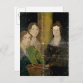 Portret van de Bronte Sisters, c.1834 Briefkaart (Voorkant / Achterkant)