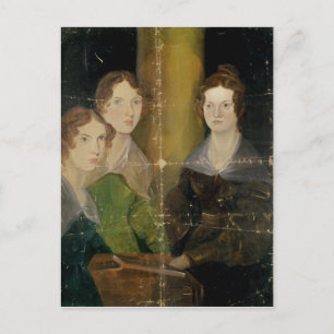 Portret van de Bronte Sisters, c.1834 Briefkaart