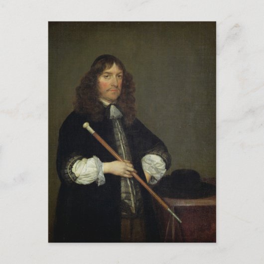 Portret van de burgemeester briefkaart (Voorkant)