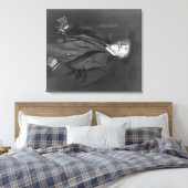 Portret van de Cody-foto "Buffalo Bill" Canvas Afdruk (Insitu (Slaapkamer))