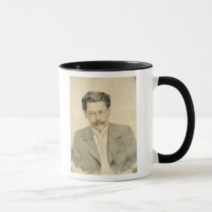 Portret van de componist Anton Arensky Mok