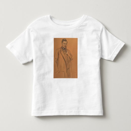 Portret van de componist kinder shirts (Voorkant)