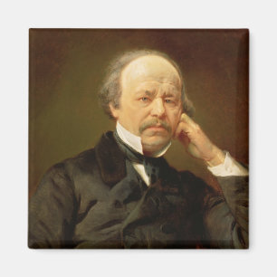 Portret van de componist magneet