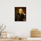 Portret van de componist poster (Keuken)