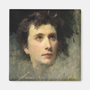 Portret van de componist Pyotr Ilyich Magneet